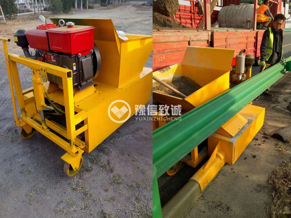 攔水帶成型機,攔水帶滑膜機施工流程