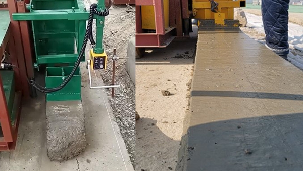 混凝土路緣成型機，一次成型路緣機